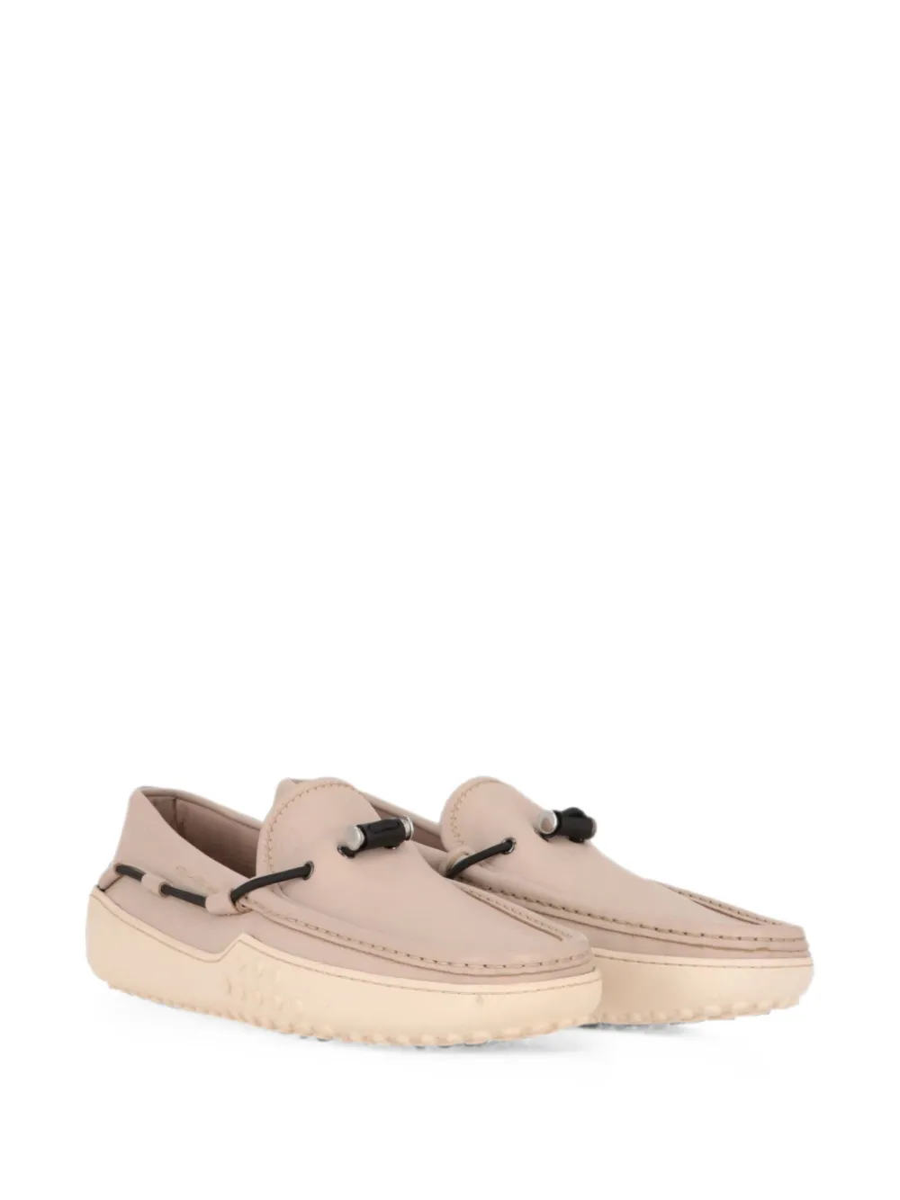 Tod's Gommino leather loafers Beige