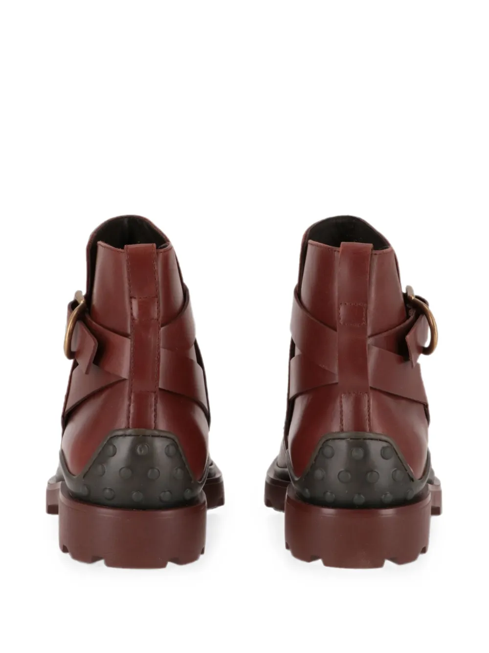 Tod's buckle-fastening Gomma ankle boots Bruin