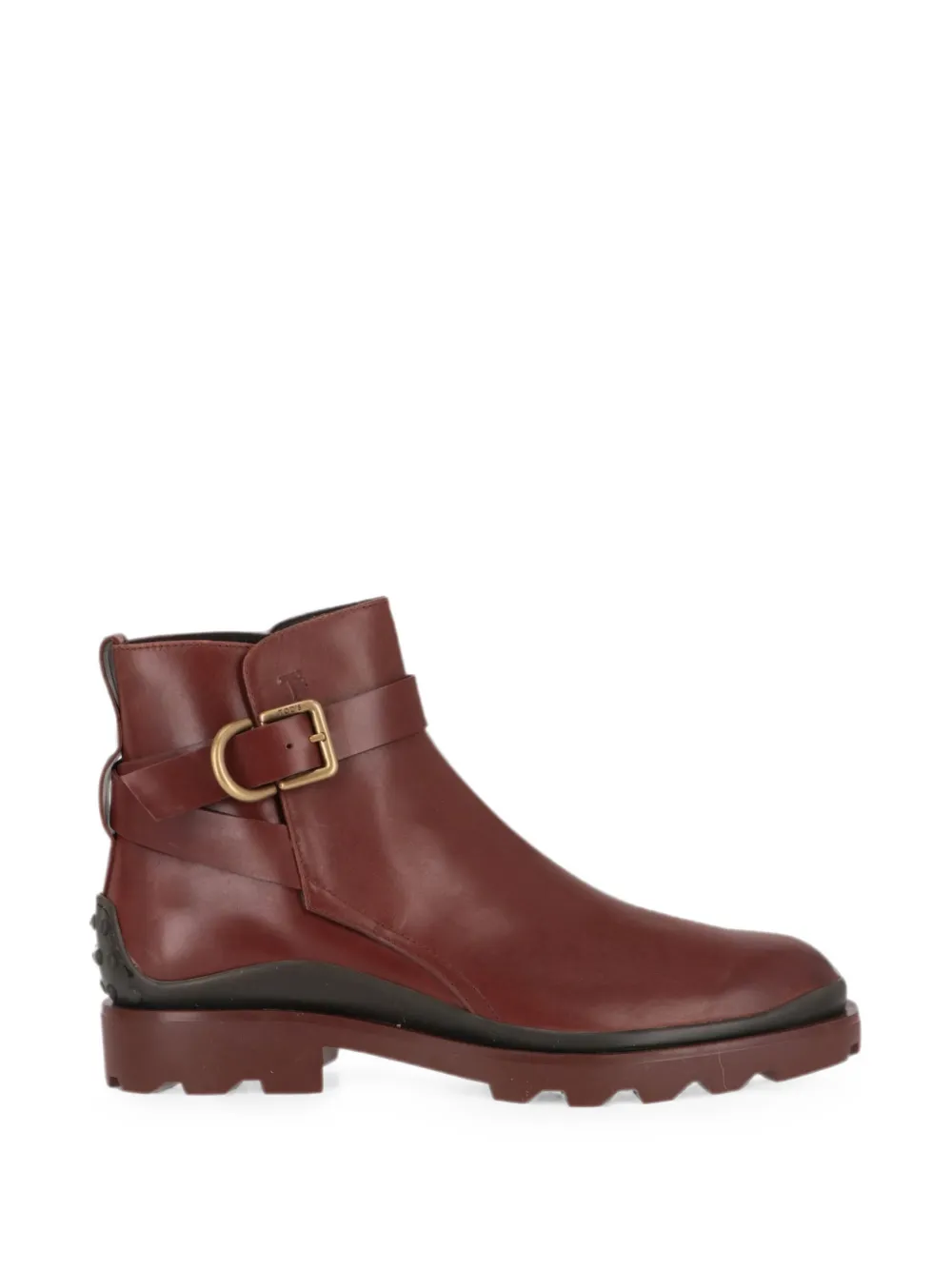 Tod's buckle-fastening Gomma ankle boots Bruin