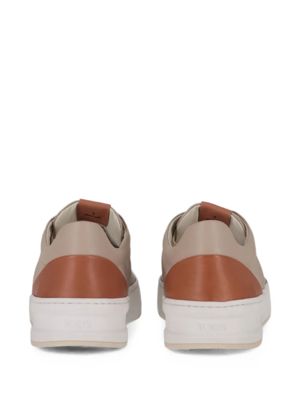 Tod's T-panel leather sneakers Beige