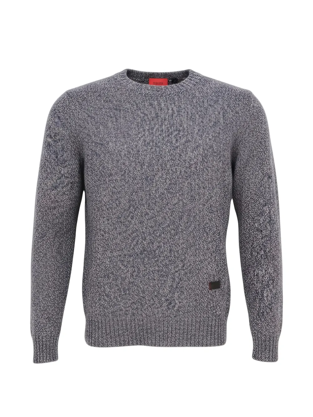 Isaia marl-knit crew-neck sweater - Grey