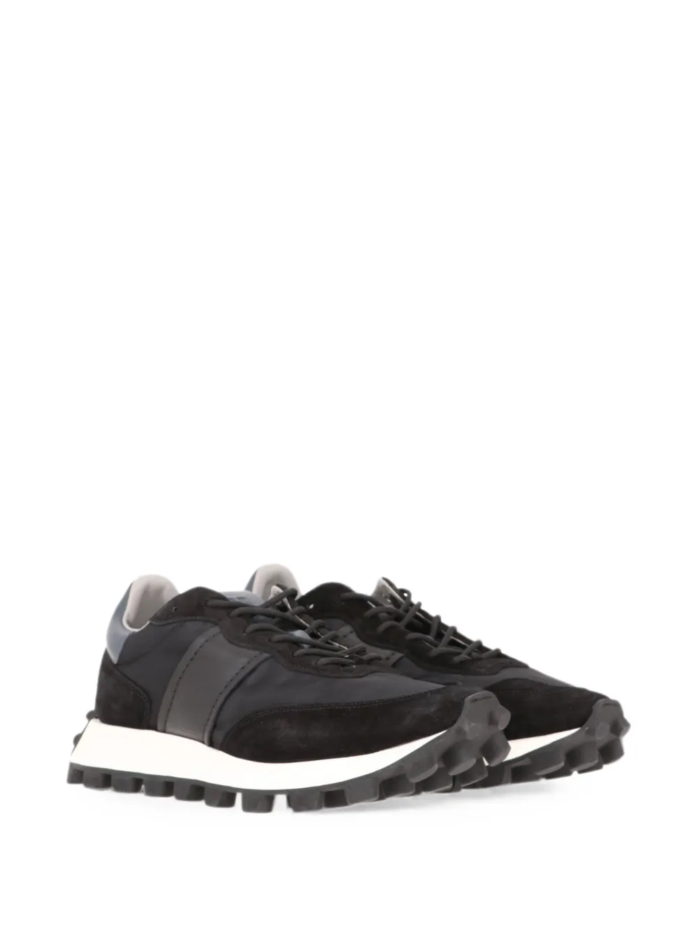 Tod's panelled sneakers Zwart