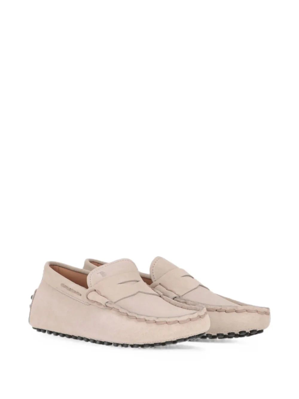 Tod's Gommino suede loafers Beige