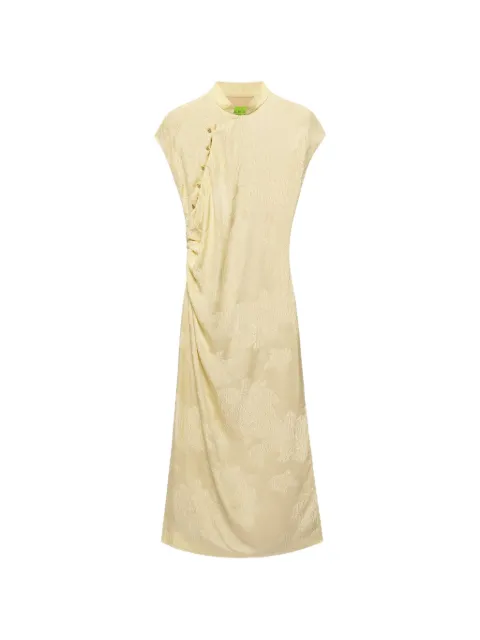 Shanghai Tang robe Qipao à motif en jacquard
