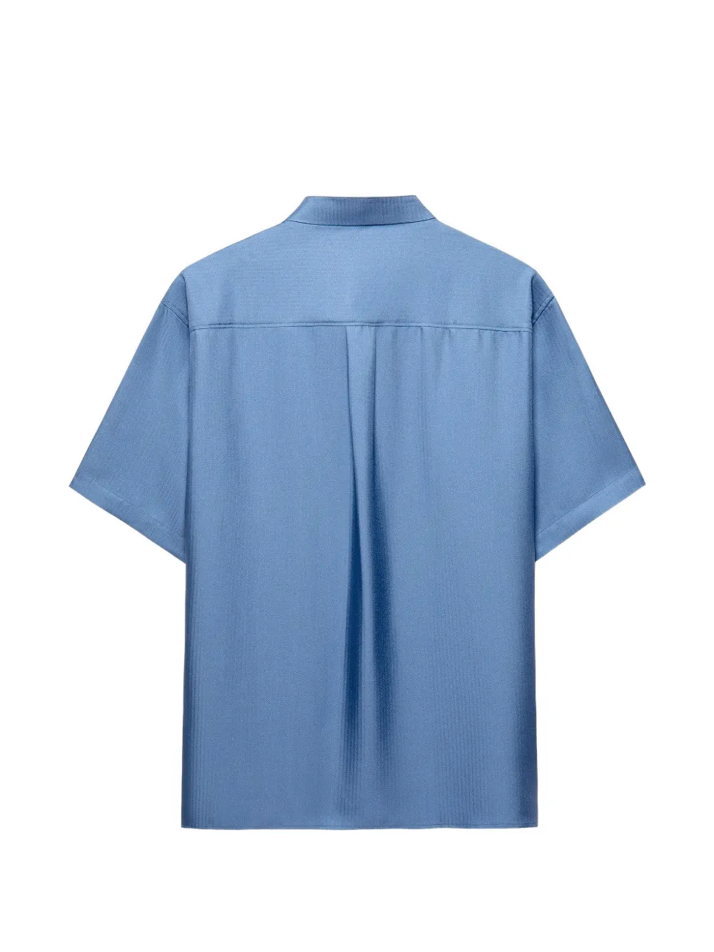 Shanghai Tang Shirtjack met visgraat-patroon Blauw