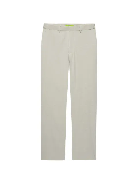 Shanghai Tang seersucker tailored trousers