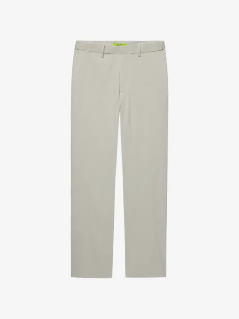 Shanghai Tang seersucker tailored trousers