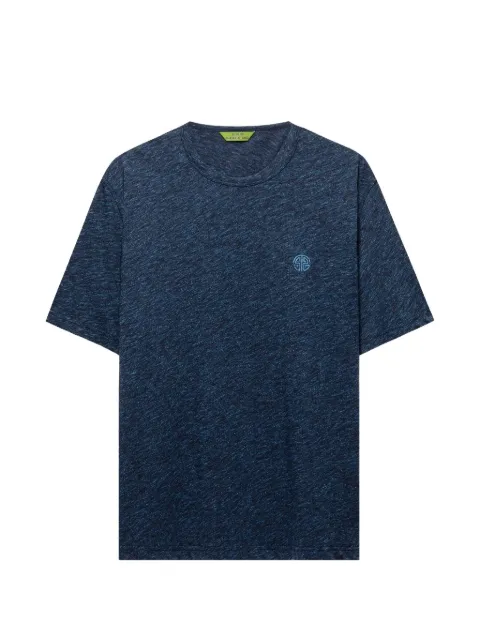 Shanghai Tang Shou logo-embroidered T-shirt