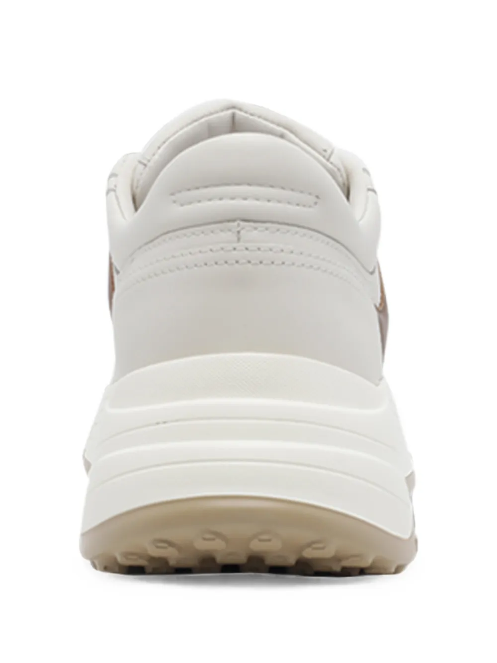 Hogan Hi-Fi logo-patch sneakers Beige