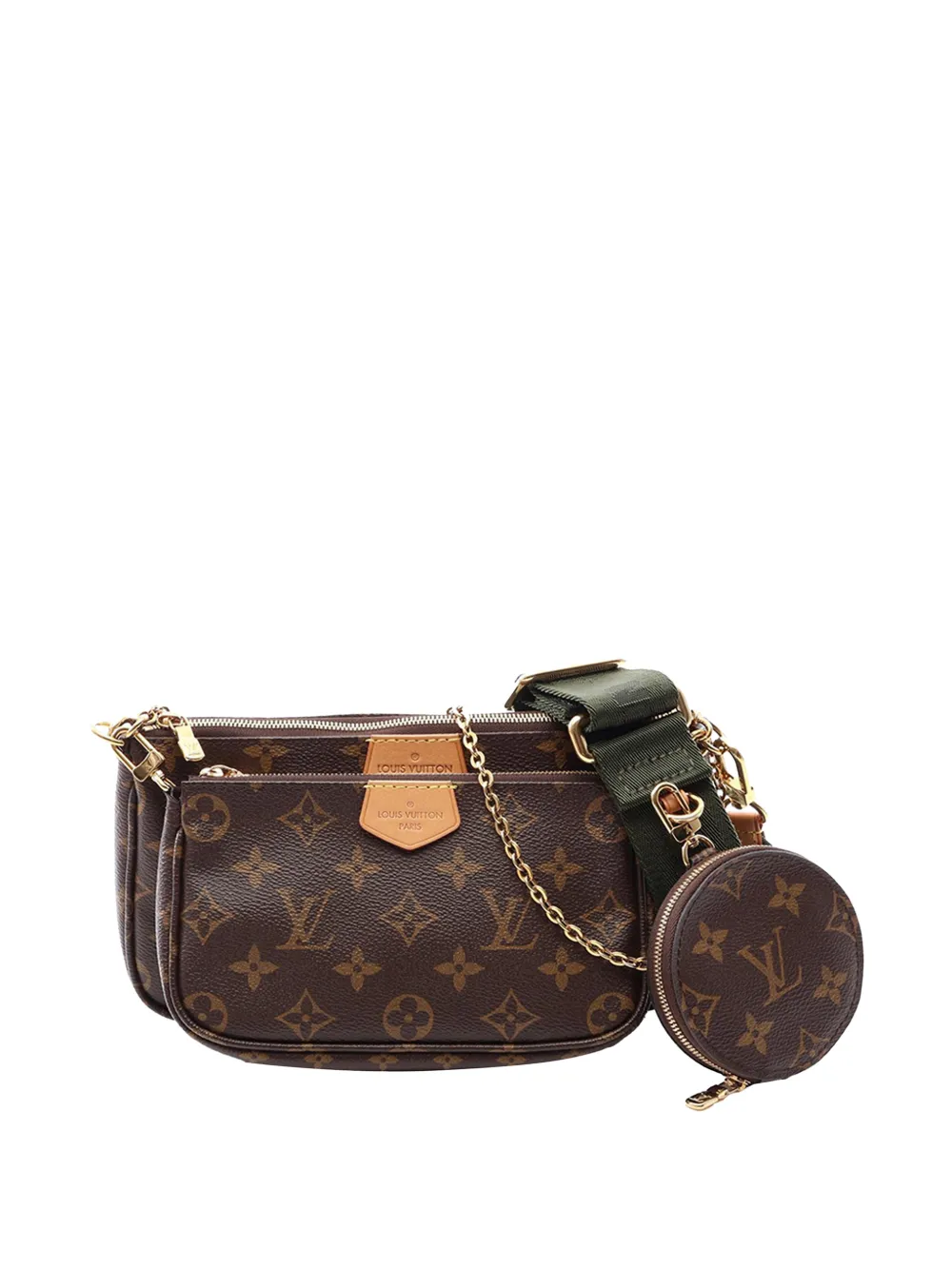 Louis Vuitton Pre-Owned 2021-2026 Monogram Multi Pochette Accessoires satchel - Marrone