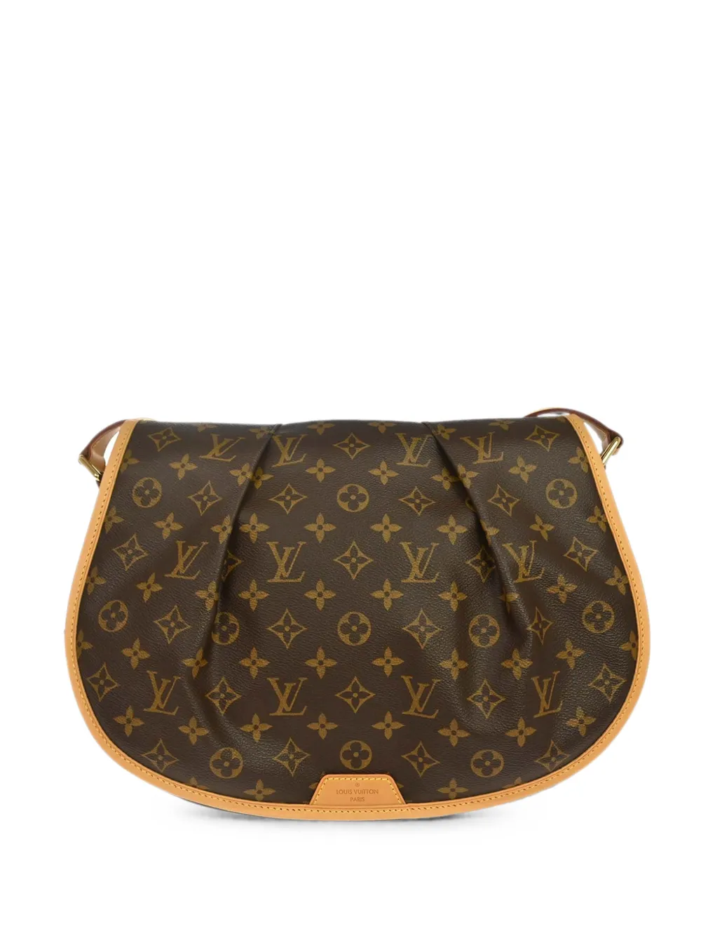 Louis Vuitton Pre-Owned 2015 Menilmontant MM large shoulder bag - Brown