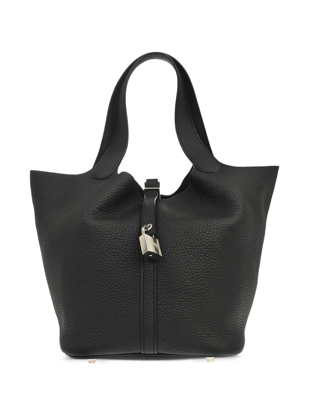 Hermès Pre-Owned 2017 MM Picotin Lock 22 tote bag - Nero