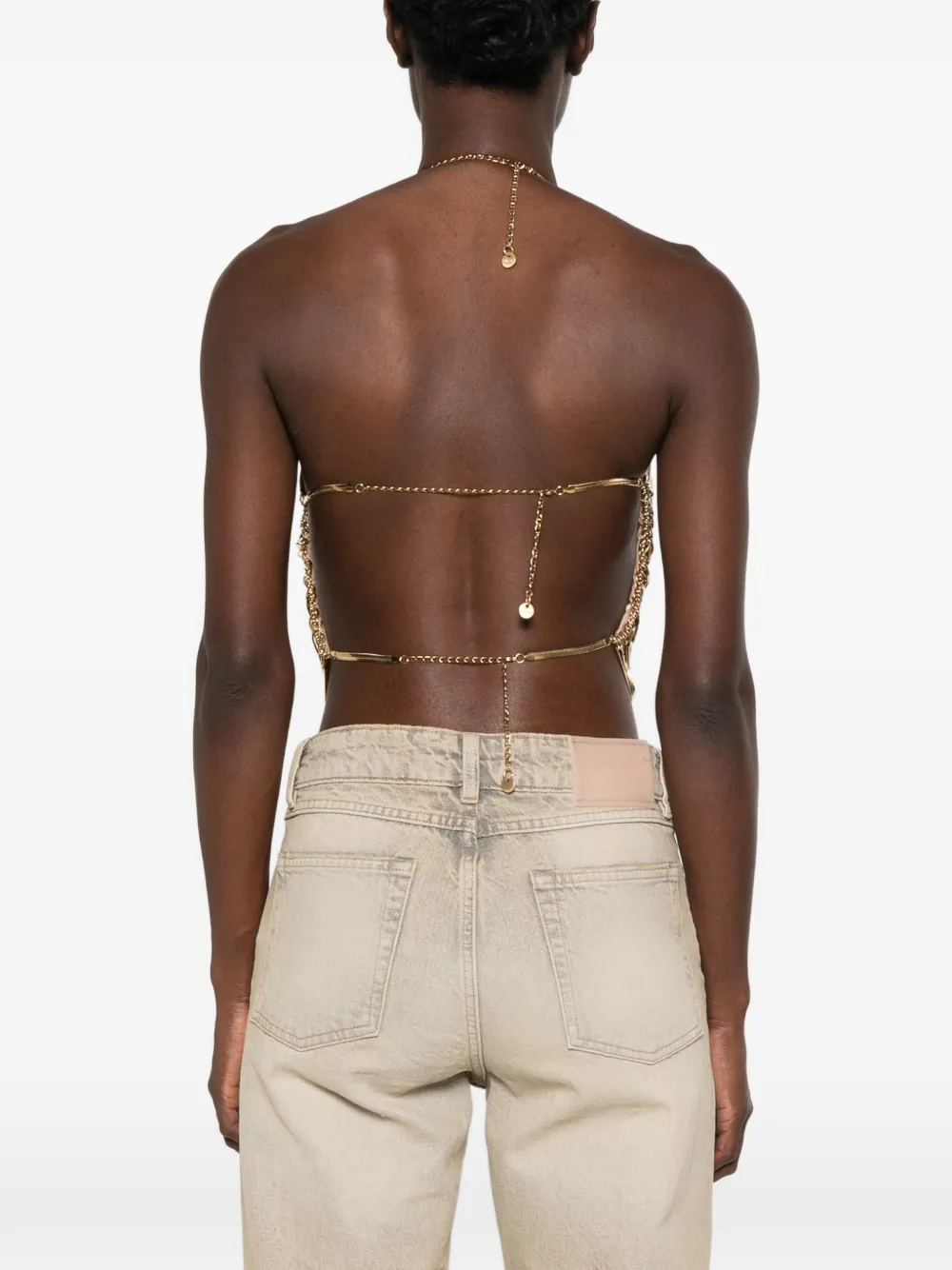 Cult Gaia Kye top Goud