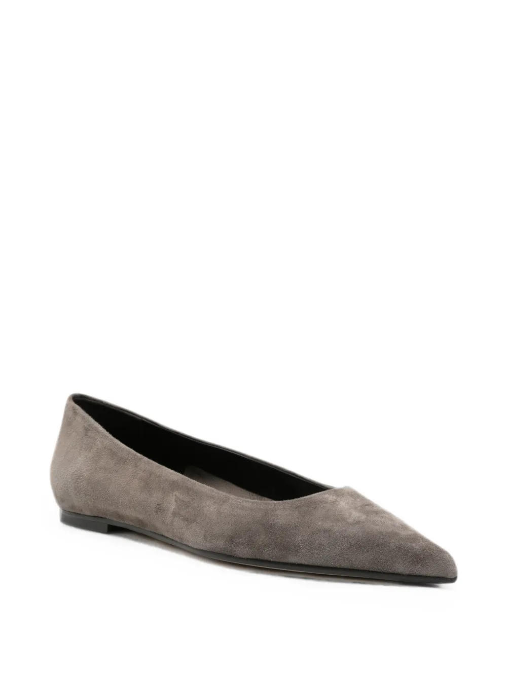 Aeyde Cassie pumps met puntige neus Grijs
