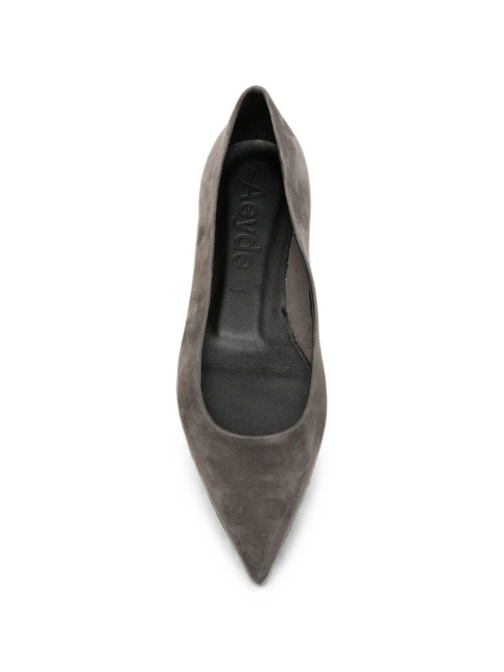 Aeyde Cassie pumps met puntige neus Grijs