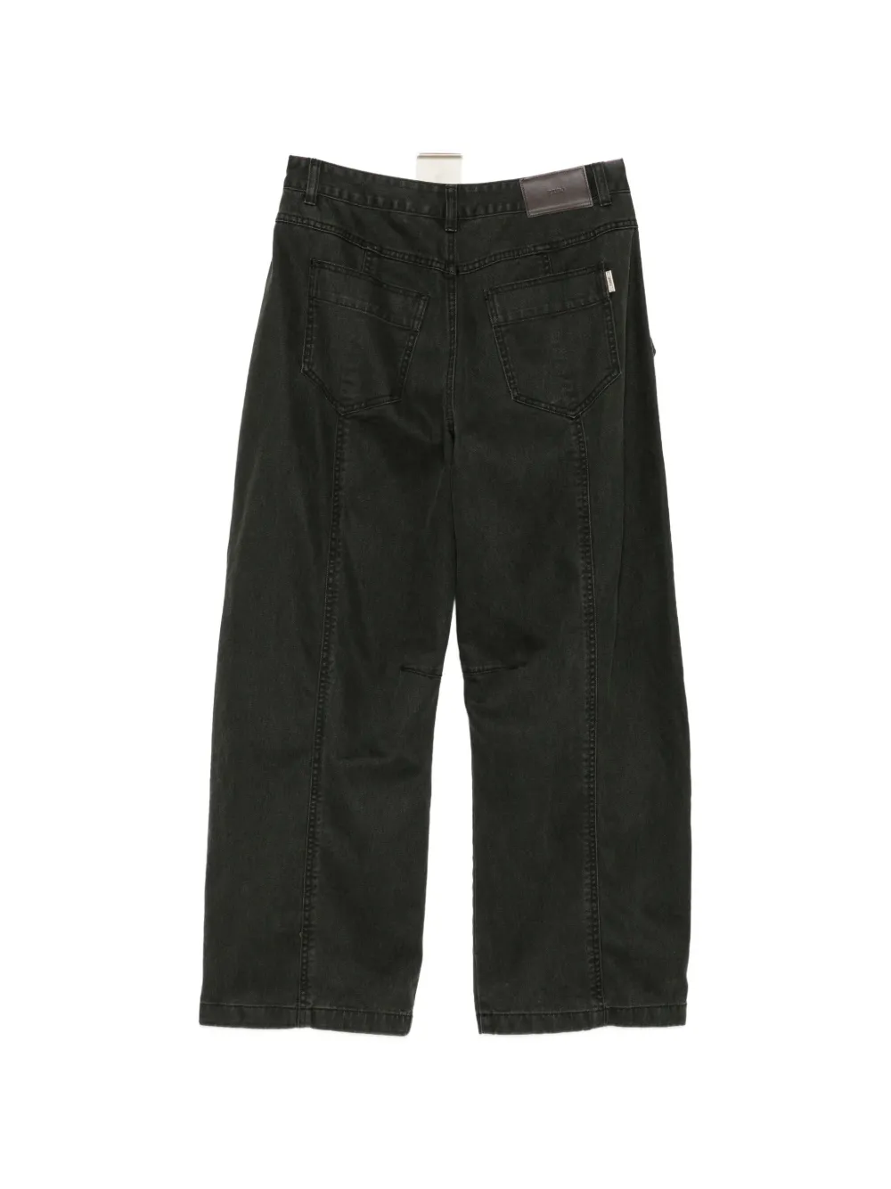 Juun.J Jeans met logopatch Zwart