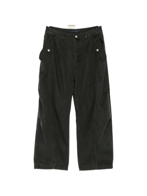 Juun.J logo-patch jeans 