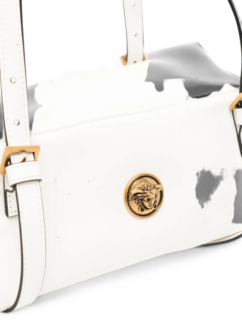 Versace Emblème shoulder bag Wit