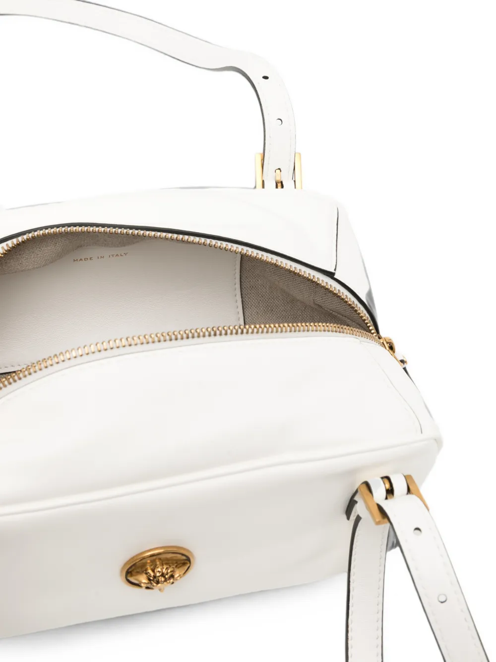 Versace Emblème shoulder bag Wit