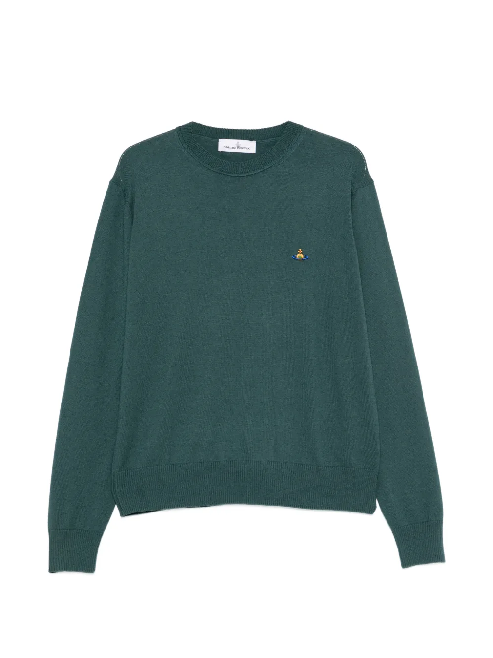 Vivienne Westwood Alex Orb-embroidered sweater - Verde