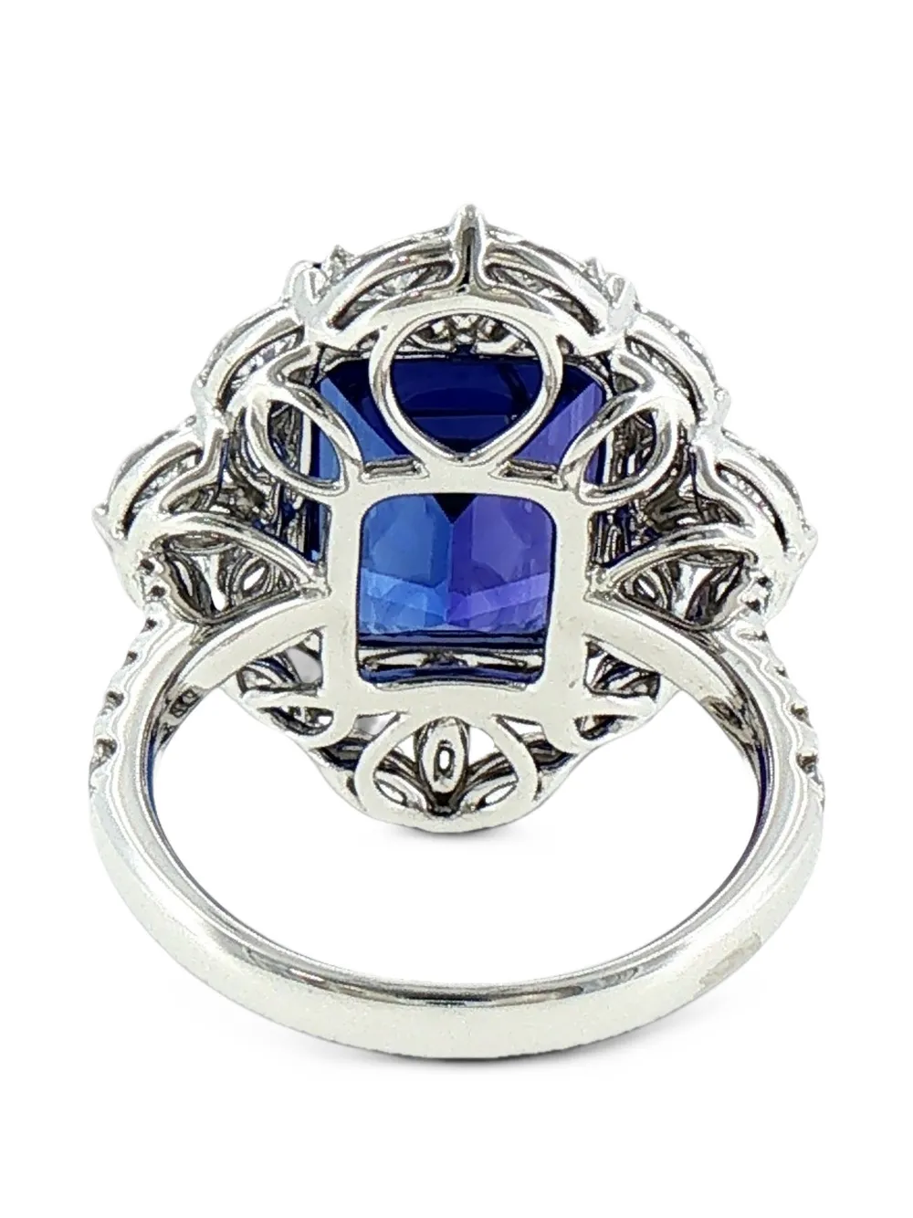 HYT Jewelry Ring mit Diamant und Tansanit - Silber