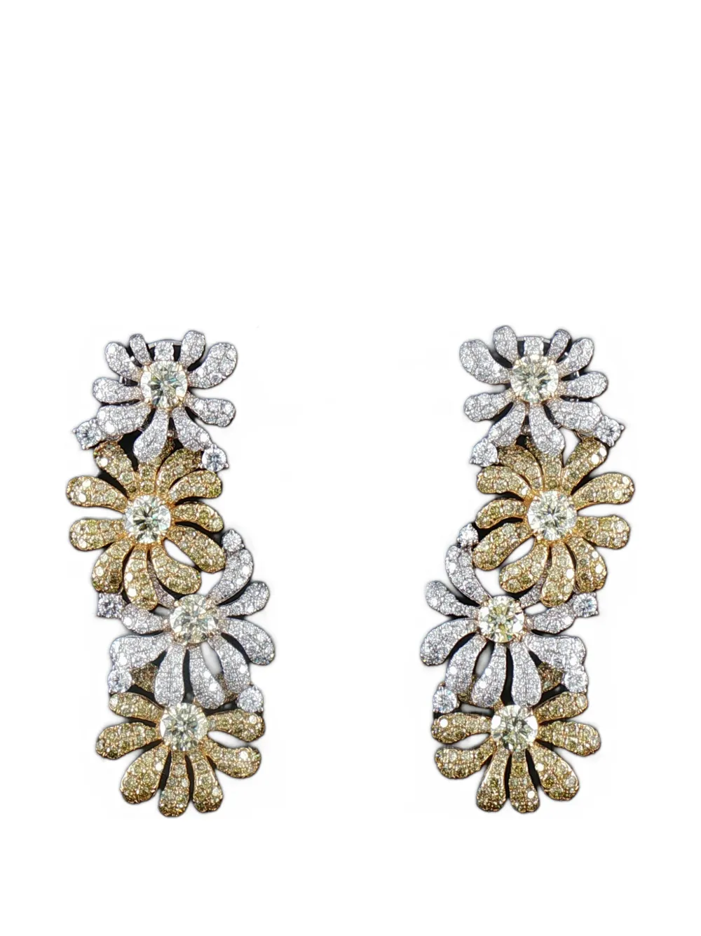 HYT Jewelry Ohrringe mit Diamanten - Silber