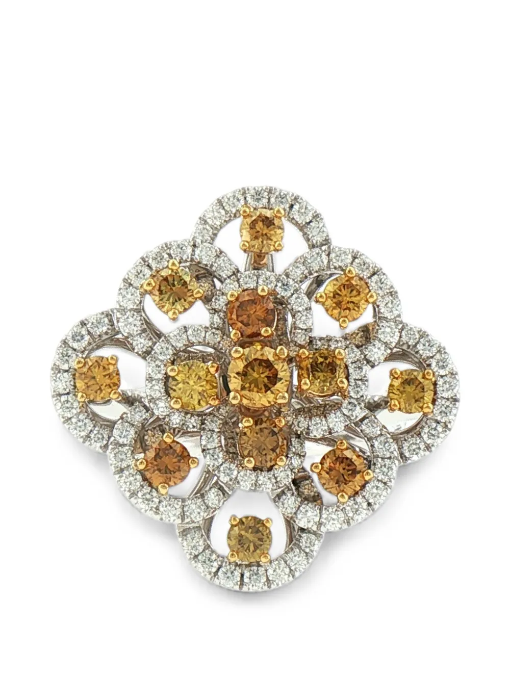 HYT Jewelry Ring mit Diamanten - Silber