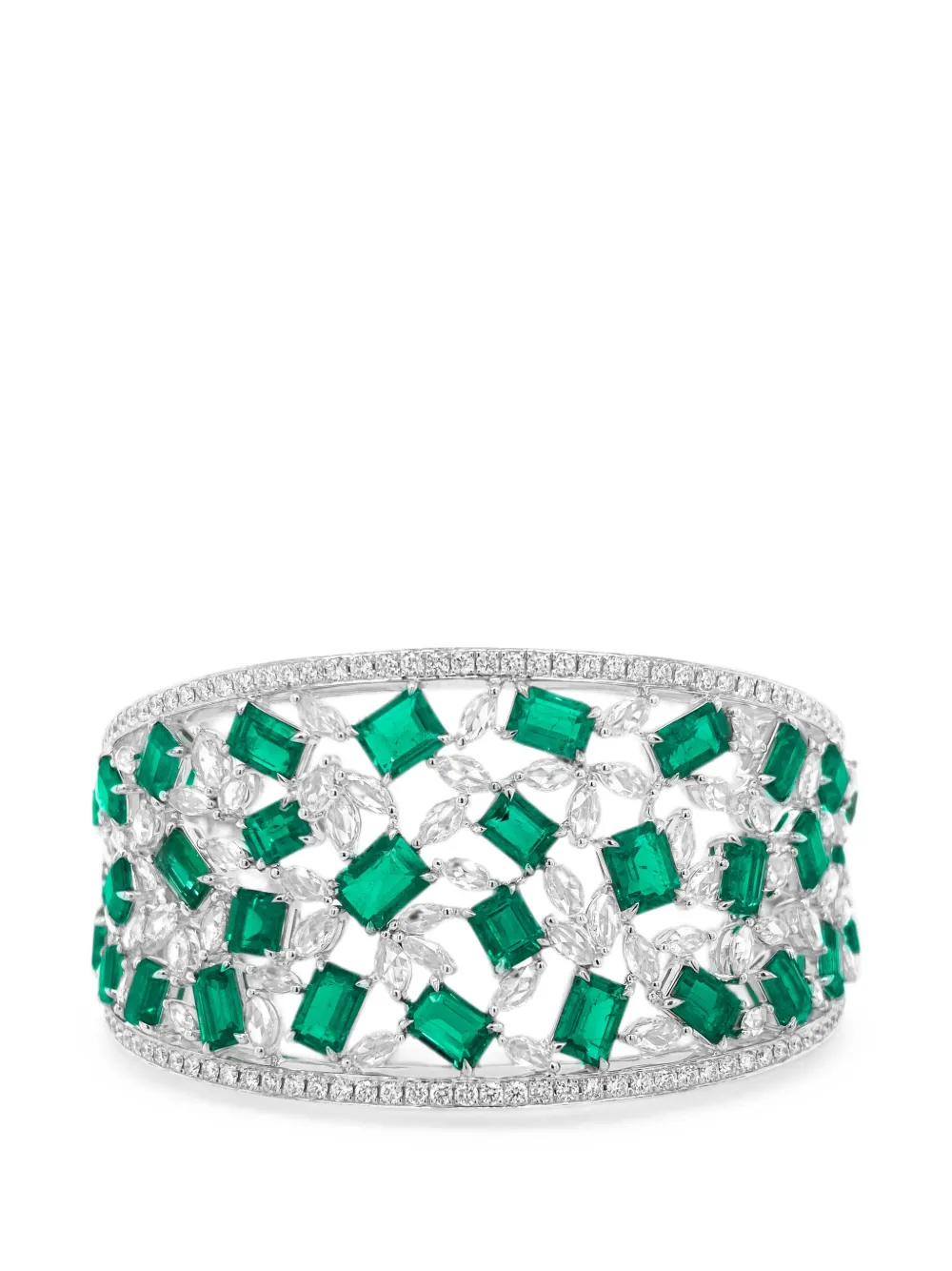 HYT Jewelry Armreif mit Diamanten - Silber