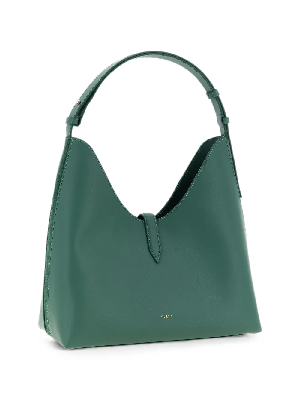 Furla Goccia M schoudertas Groen