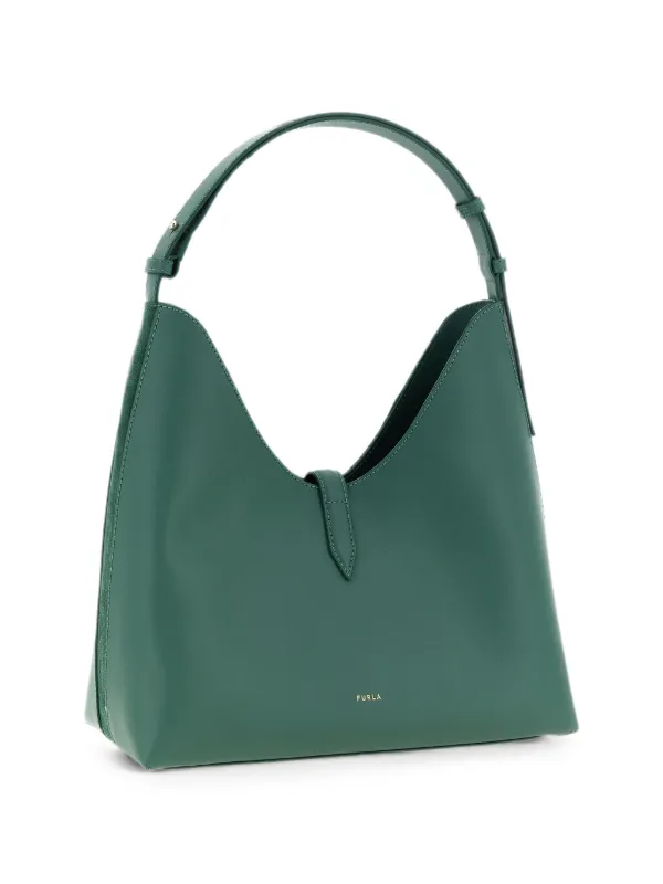 Furla Goccia M Shoulder Bag | Green | FARFETCH JO
