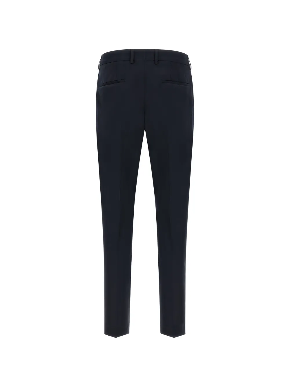 BOSS slim-fit single-breasted suit Blauw