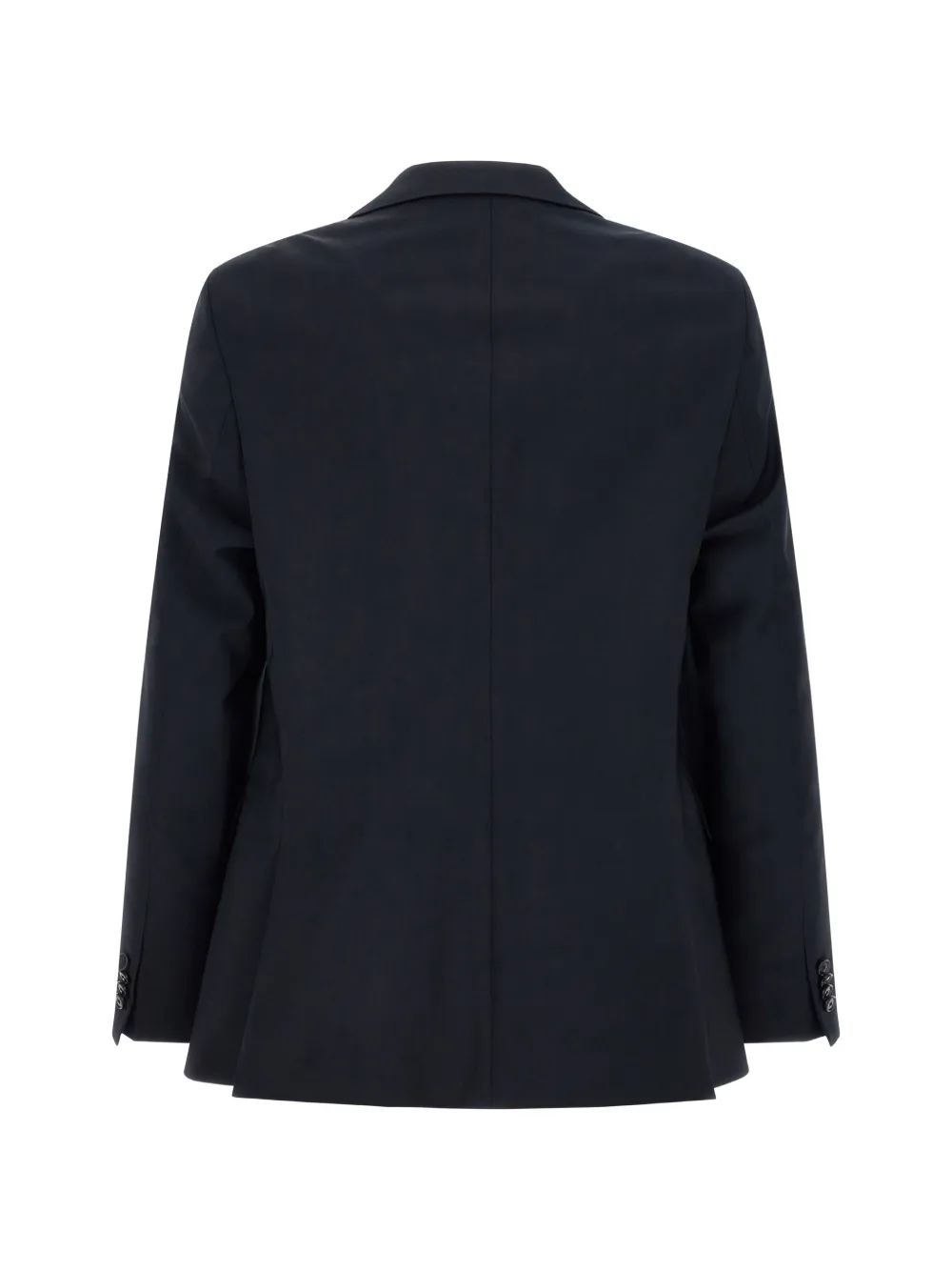 BOSS slim-fit single-breasted suit Blauw