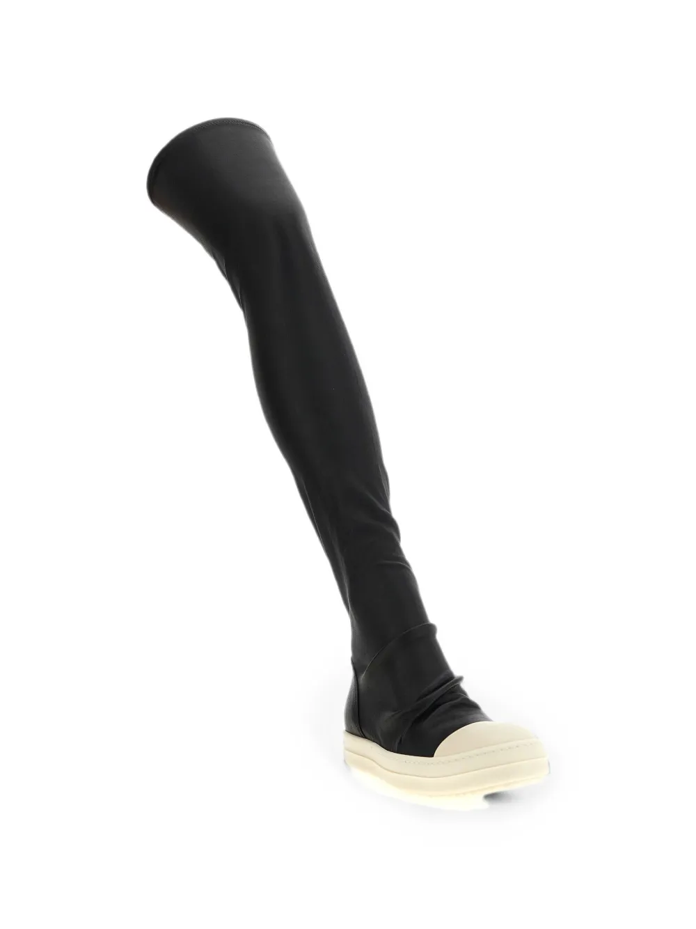 Rick Owens High Stocking Sneaks over-the-knee boots Zwart