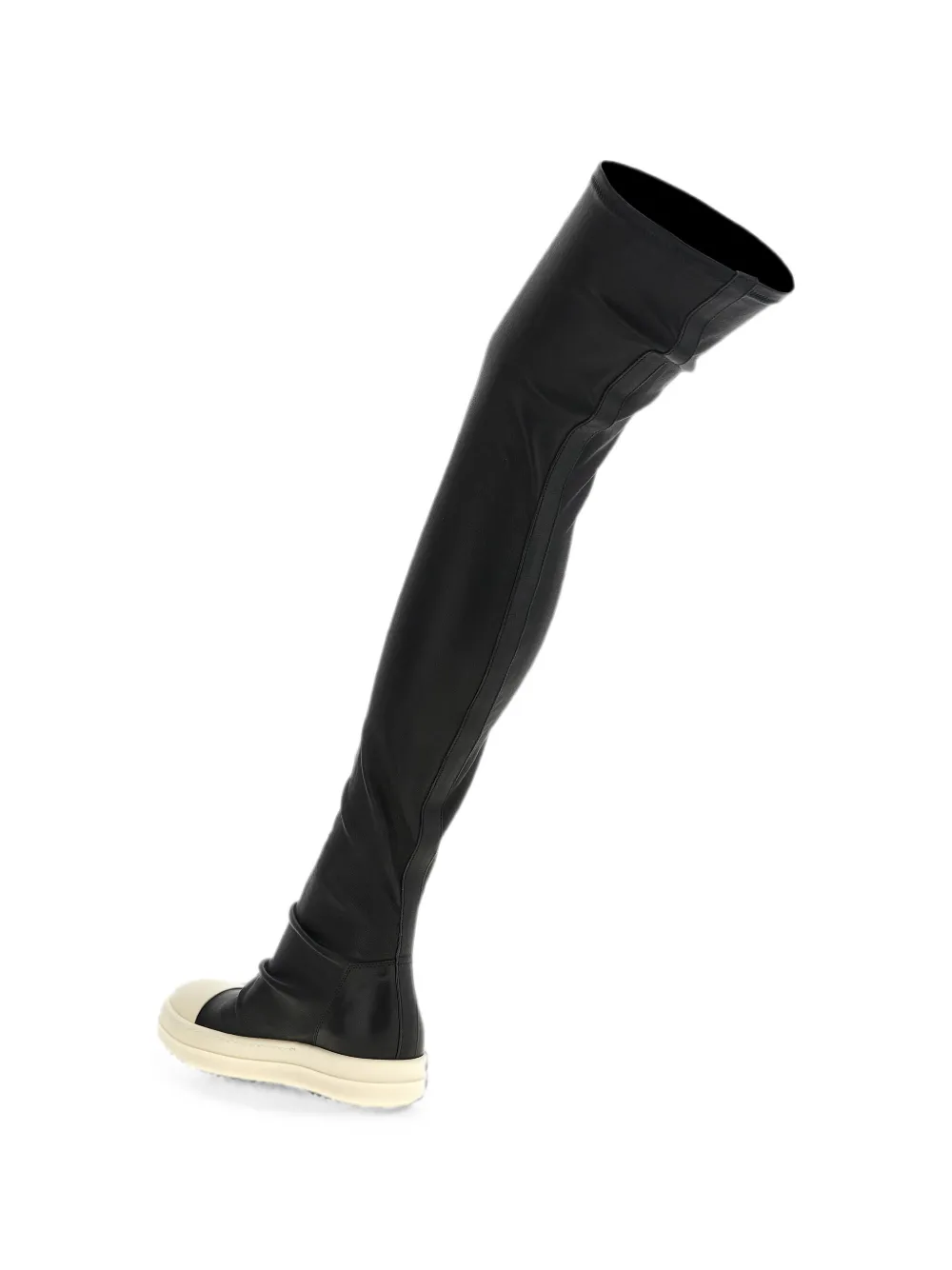 Rick Owens High Stocking Sneaks over-the-knee boots Zwart