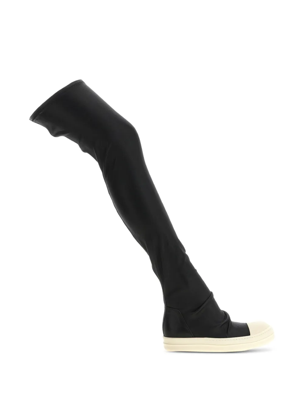 Rick Owens High Stocking Sneaks over-the-knee boots Zwart