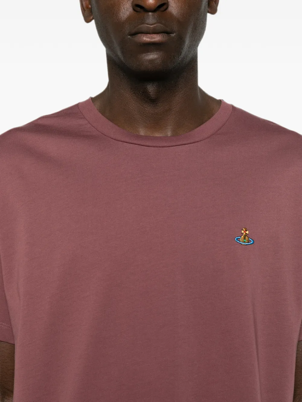 Vivienne Westwood T-shirt met borduurwerk Roze