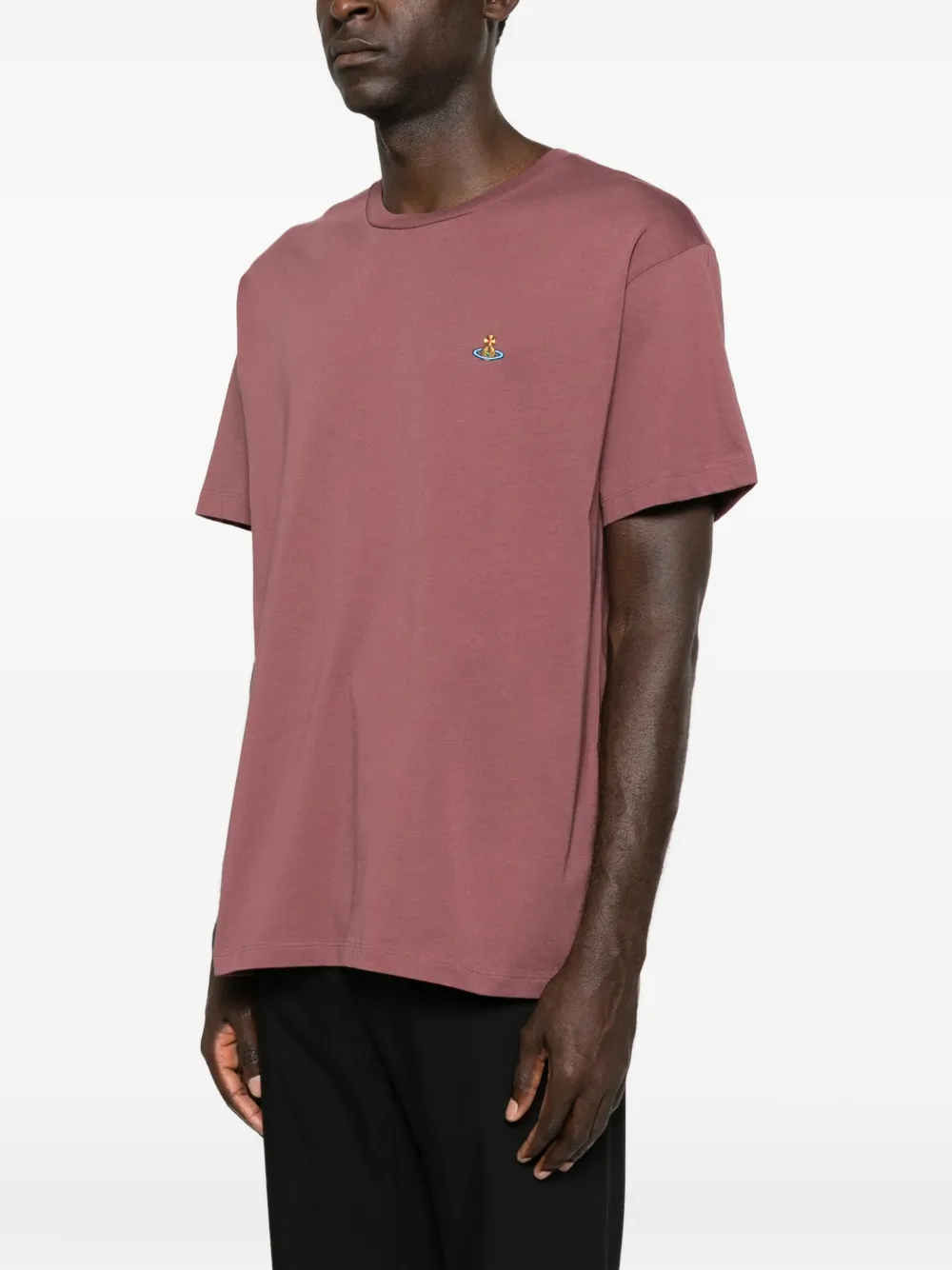 Vivienne Westwood T-shirt met borduurwerk Roze