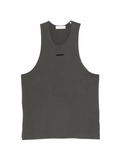 FEAR OF GOD ESSENTIALS Essential logo-patch tank top 