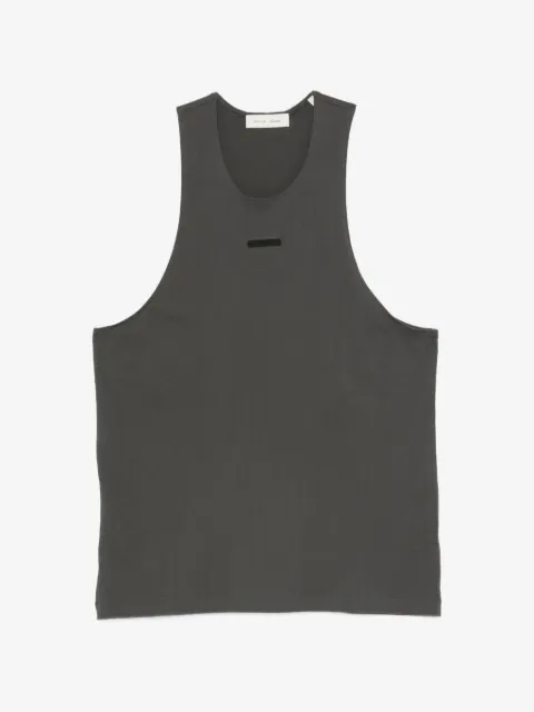 FEAR OF GOD ESSENTIALS Essential logo-patch tank top 