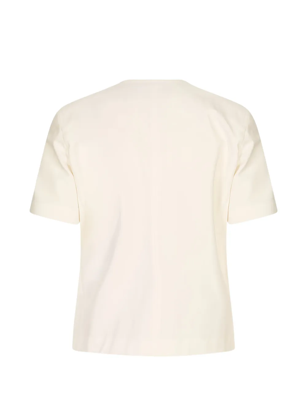 Max Mara Stretch katoenen canvas jack Beige