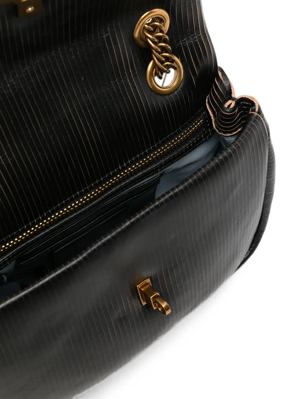 Vivienne Westwood Schoudertas met Orb-plakkaat Zwart