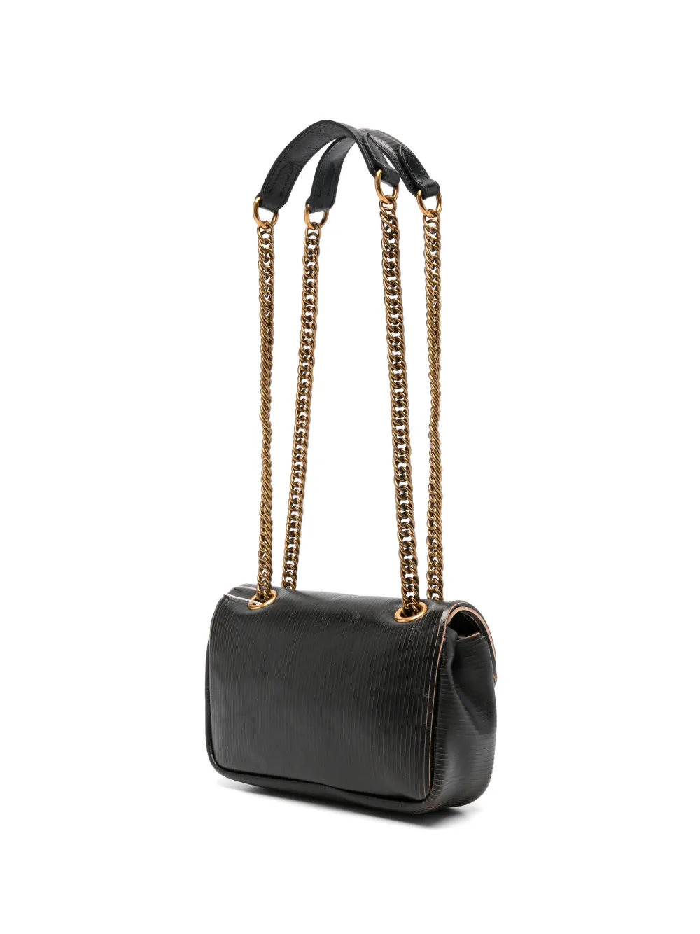 Vivienne Westwood Schoudertas met Orb-plakkaat Zwart