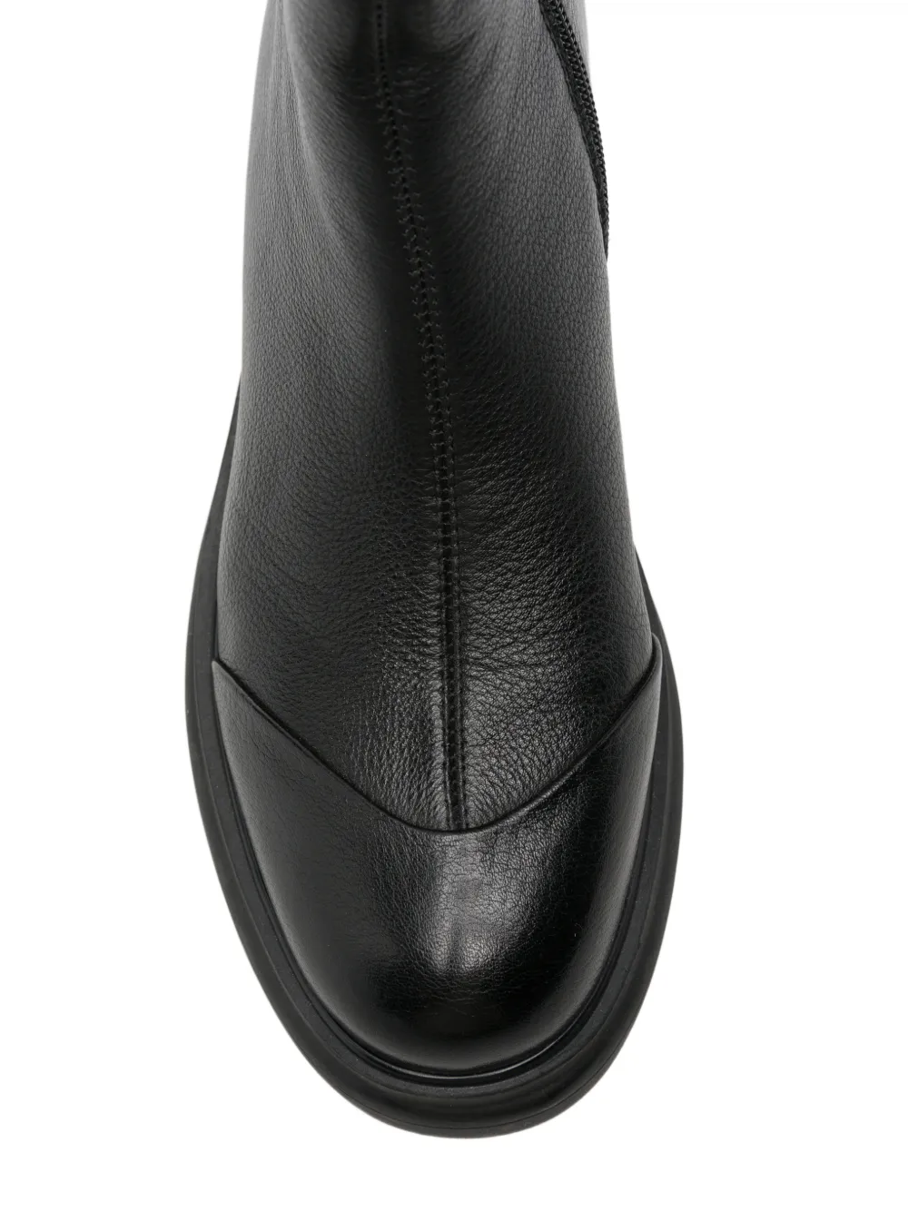 LINDA BAUMANN block-heel ankle boots Zwart