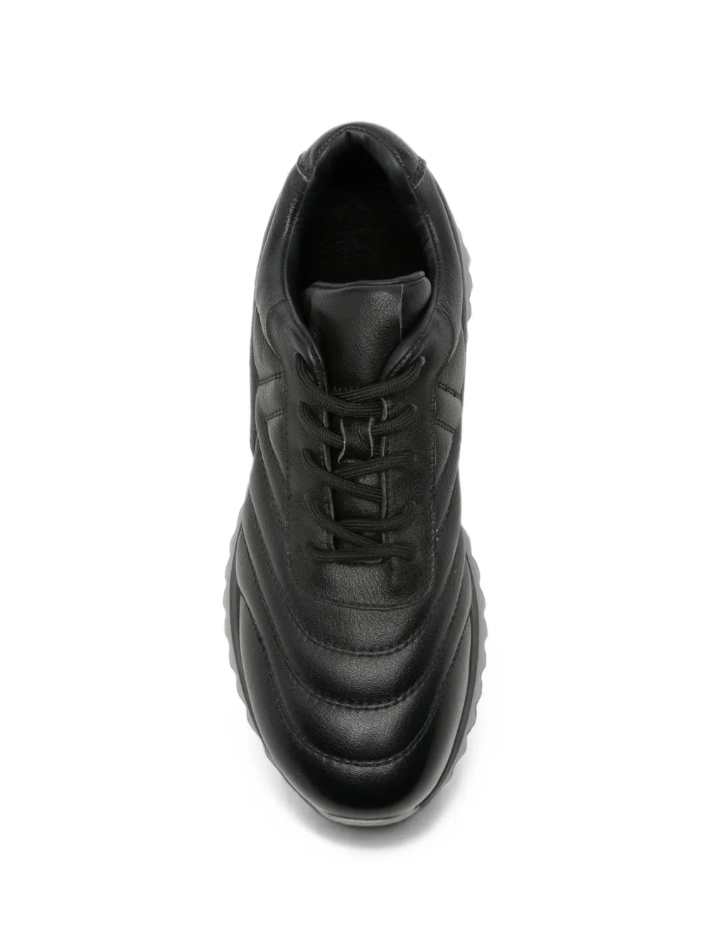 LINDA BAUMANN lace-up sneakers Zwart