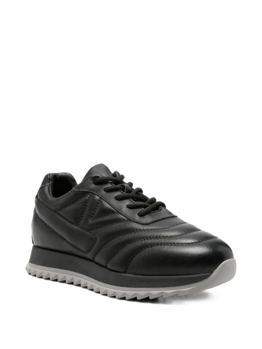 LINDA BAUMANN lace-up sneakers Zwart