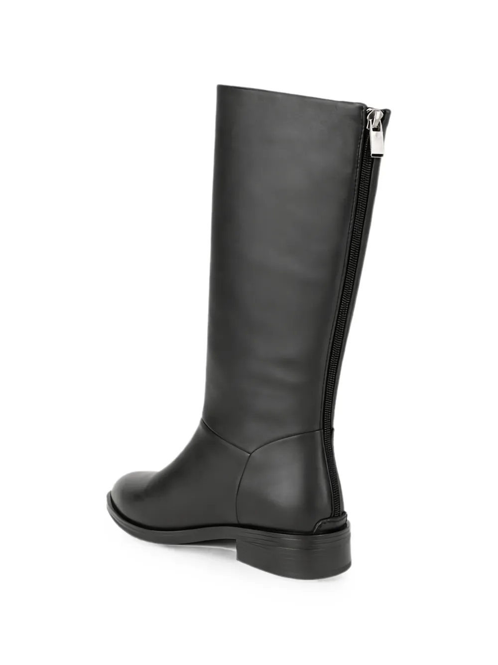 LINDA BAUMANN pointed-toe zip-fastening boots Zwart
