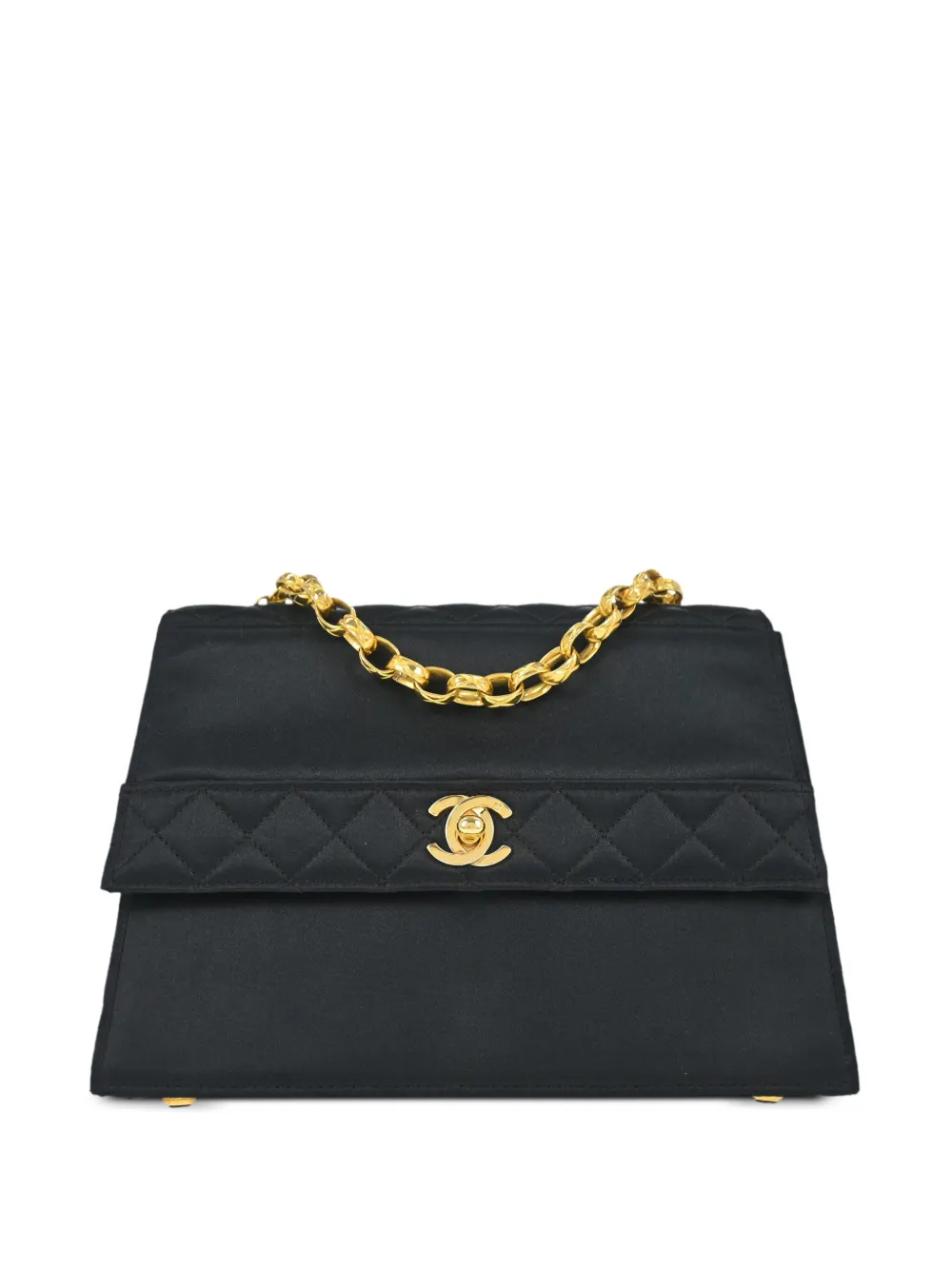 CHANEL Pre-Owned 1990 Straight Flap shoulder bag - Nero