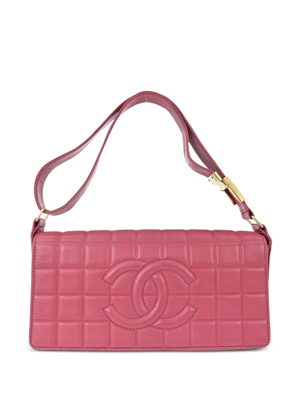CHANEL Pre-Owned 2003-2004 Chocolate Bar Schultertasche - Rosa