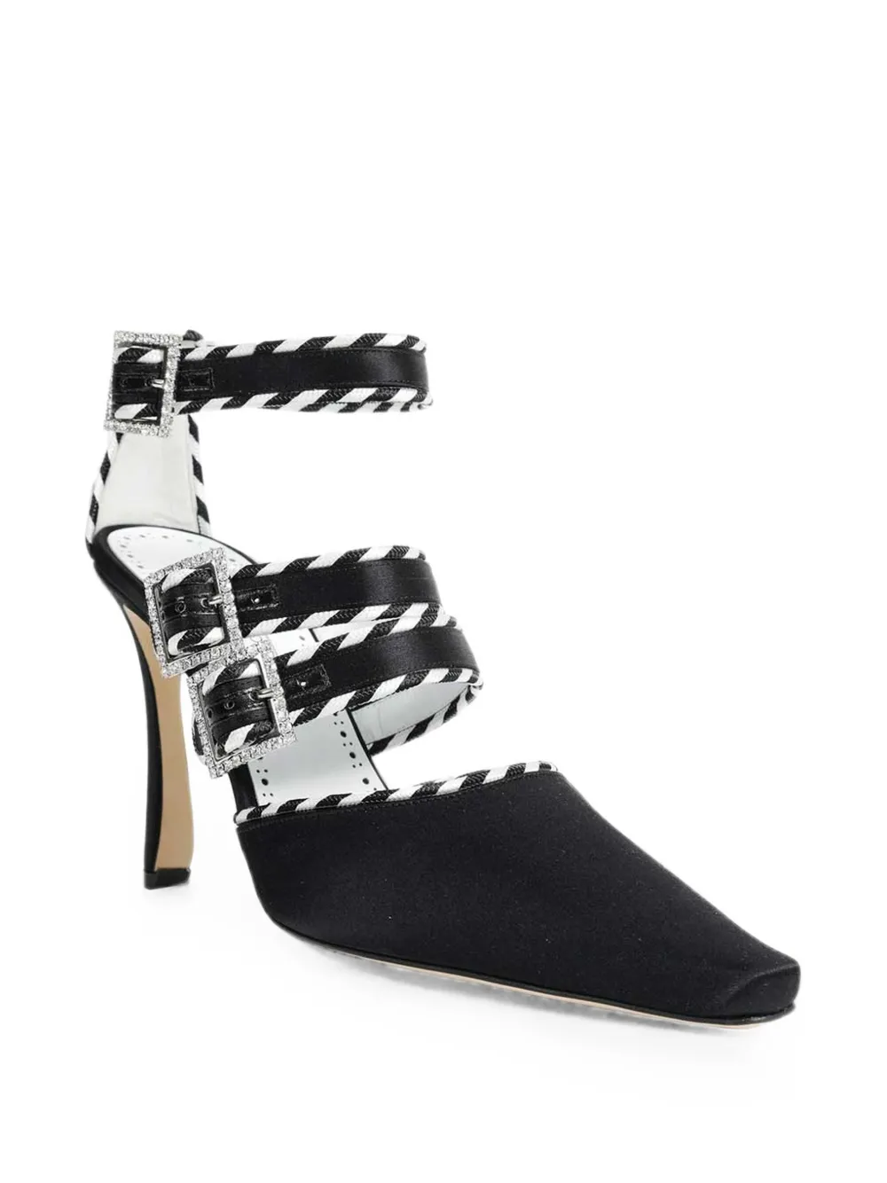 Manolo Blahnik Sumba buckle-strap pumps Zwart