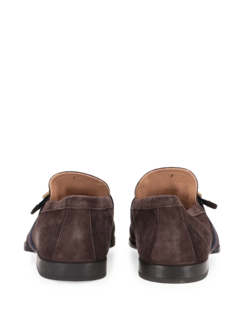 Tod's T Timeless suede loafers Bruin